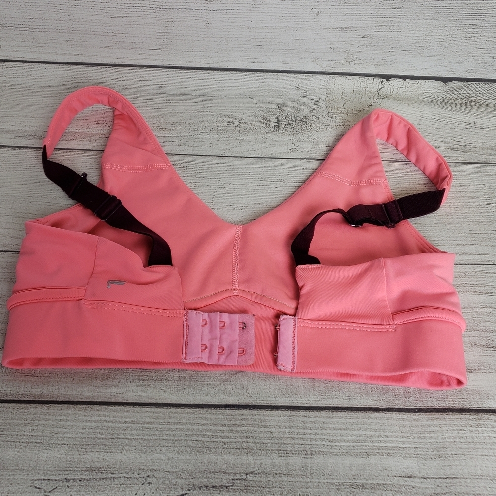 Women's Fabletics Adjustable Pink Purple Sports Bra - Picture 5 of 14